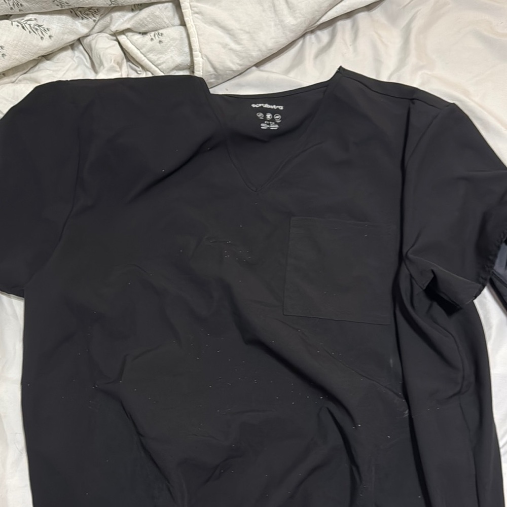 Scrubstar Black Women's Top